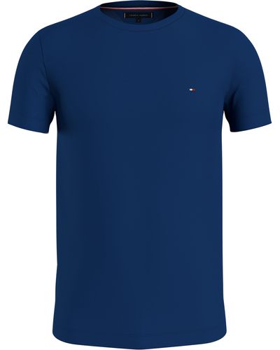 Tommy Hilfiger Big & Tall Logo T-Shirt - Blau