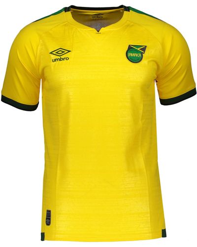Umbro Jamaica Home Football Shirt 2021-2022 - Yellow