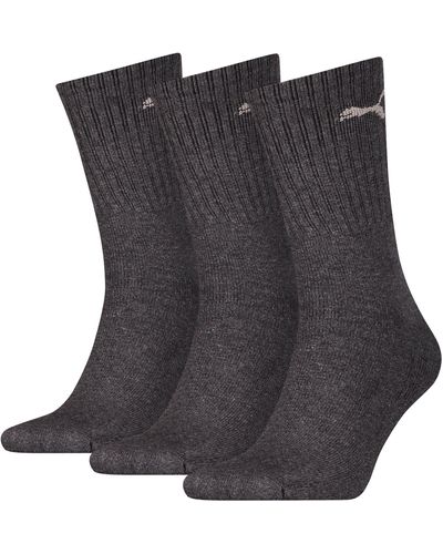 PUMA Socken für Sport und Freizeit bestens geeignet Qualitätssocken. 9 Paar - Schwarz