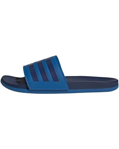 adidas Adilette Comfort Badslippers - Blauw