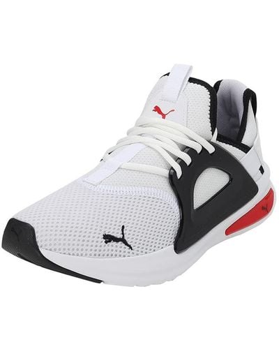 Baskets Blanches Homme Puma Softride Enzo Fade Blanc - Cdiscount Chaussures