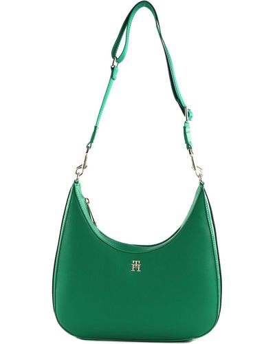 Tommy Hilfiger Th Essential Sc Crossover Bag Olympic Green - Groen