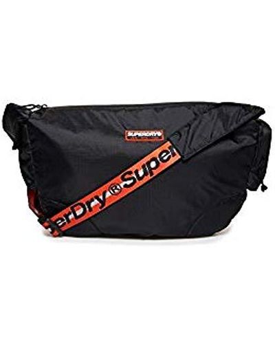 Superdry Damon Side Messenger Bag 02a One Size - Black
