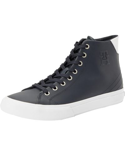 Tommy Hilfiger Trainers High Top - Black