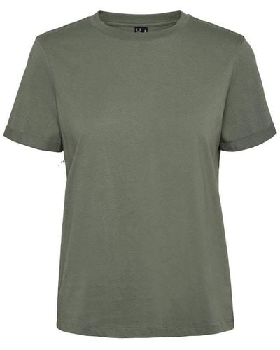 Vero Moda VMPAULA S/S T-Shirt GA Noos - Verde