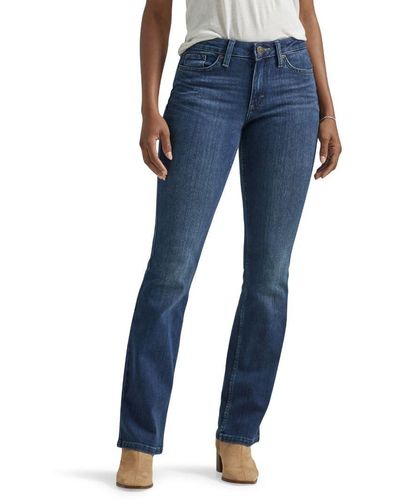 Lee Jeans Regular Fit Bootcut Jean - Blu