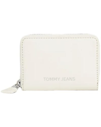 Tommy Hilfiger Portefeuille ESS Must Small Tommy Jeans Unica - Blanc