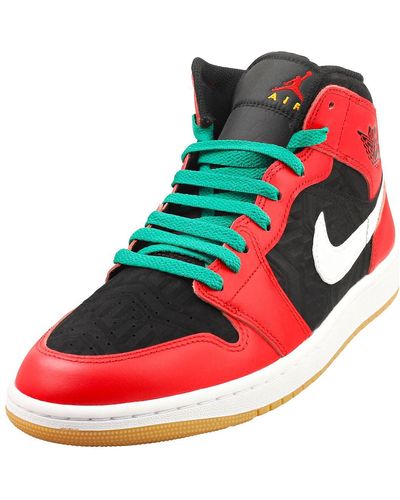 Nike Air 1 Mid Sneakers - Rot