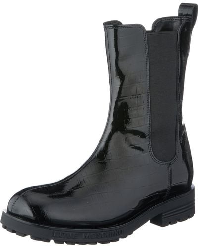 Love Moschino Collezione Autunno Inverno 2021 Ankle Boot - Black