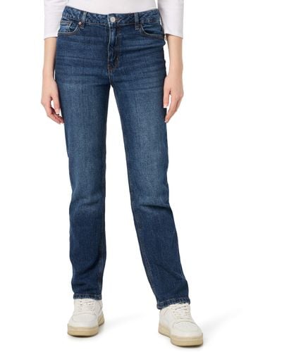 Springfield Jeans Straight Lavado Sostenible - Azul