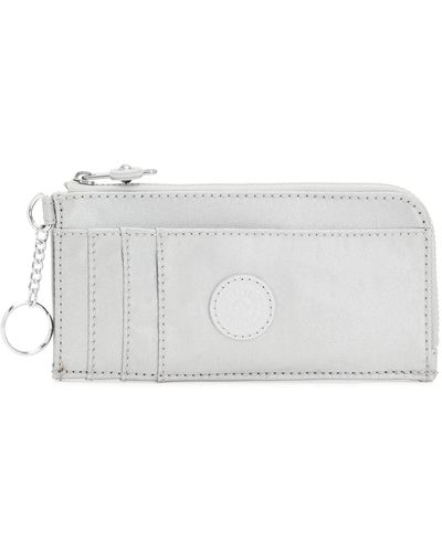 Kipling Portafoglio Dafni Metallico - Bianco