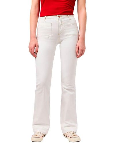 Wrangler Flare Jeans - Bianco