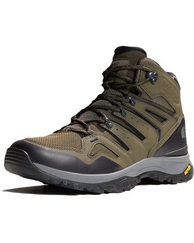 The North Face Hedgehog Mid Futurelight Chaussure de Trail New Taupe Green/Tnf Black 41 - Marron