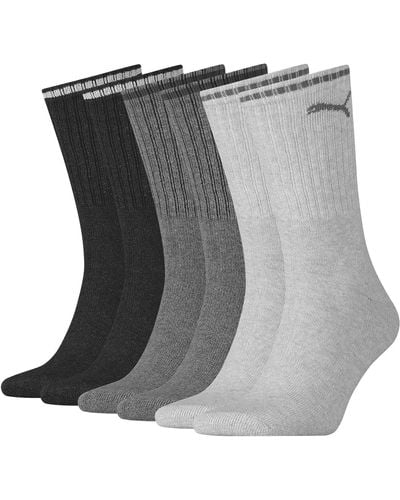 PUMA Sport Crew Stripe Socks - Negro