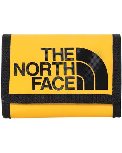 The North Face Base Camp Summit Portefeuille 2 Volets Doré TNF Noir Taille Unique - Jaune