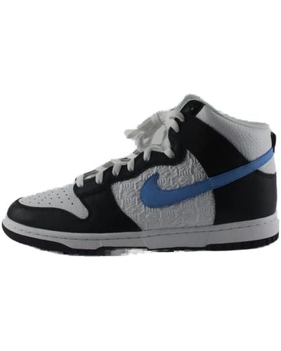 Nike Dunk High Retro Trainers Trainers Leather Shoes Fj4210 - Black