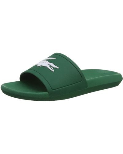Lacoste Croco Slide Sandal - Green