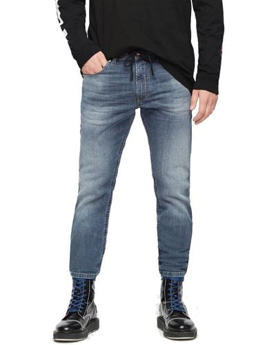 DIESEL Thommer CB-NE 0699Y Jeans JoggJeans Regular Slim Skinny - Blau