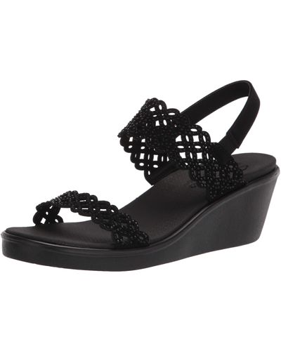 Skechers Wedge sandals for Women | Online Sale up to 39% off | Lyst