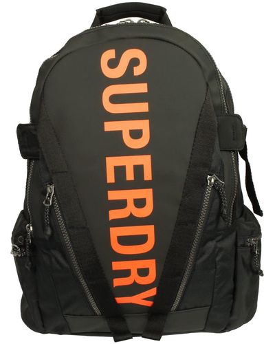 Superdry CODE MTN TARP - Schwarz