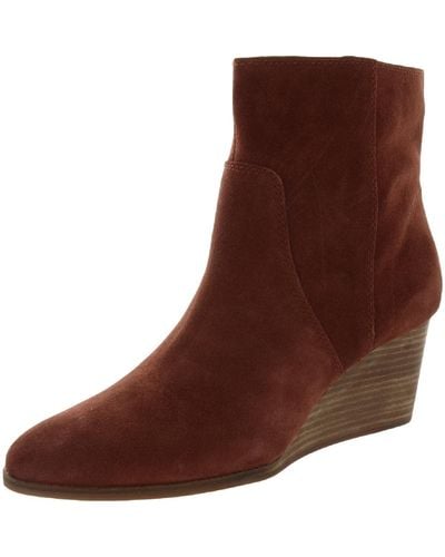Lucky Brand Wafael Wedge Bootie - Brown