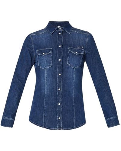 Liu Jo Liu Jo Camicie Donna Camicia di Jeans - Blu