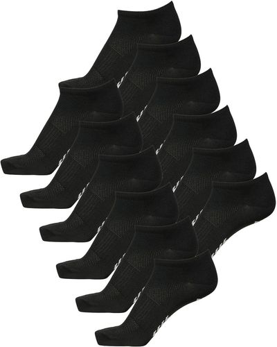 Hummel Sneaker hmlSPORT Ancle Socken 12 Paar Schwarz 41-45