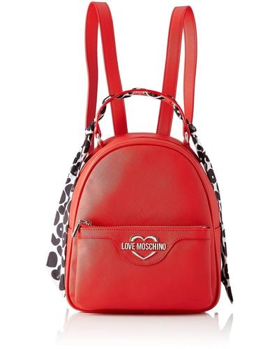 Love Moschino Collection Automne Hiver 2021 - Rouge
