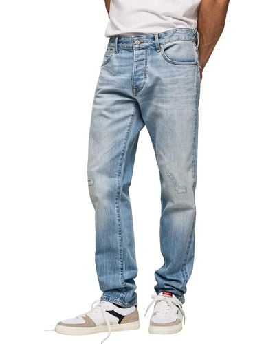Pepe Jeans Stanley Selvedge Jeans - Blauw