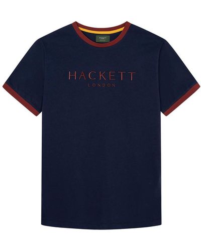 Hackett Heritage Classic Tee T-Shirt - Blau