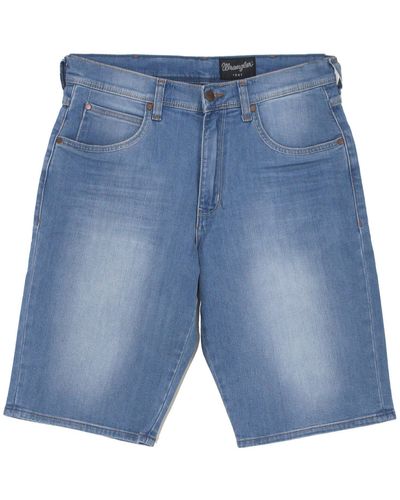 Wrangler , Shorts, Kurze Jeans Stretchdenim Tropical Wind Blue W 31 [19940] - Blau