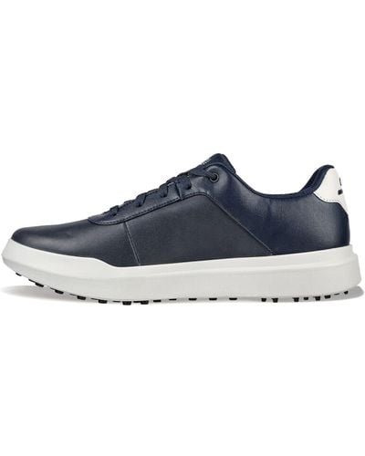 Skechers Drive 5 Lx Arch Relaxed Fit Spikeless Waterproof Golf Shoe Sneaker - Blue