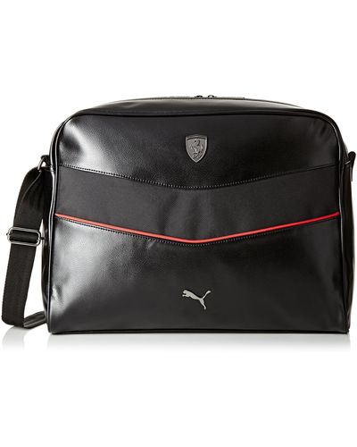 PUMA Adults' Ferrari Ls Drawstring Bag Black