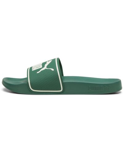 PUMA Adults Leadcat 2.0 Slide Sandals - Green