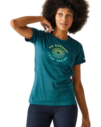 Regatta T-shirt Fingal VIII s - Bleu