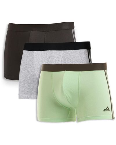 adidas Sports Underwear Multipack Trunk - Vert