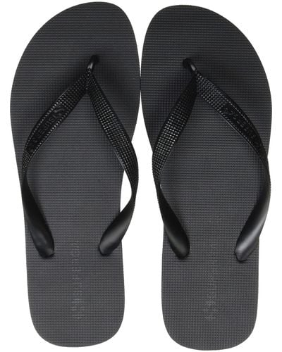Superga 4121-rbrm Beach & Pool Shoes - Black