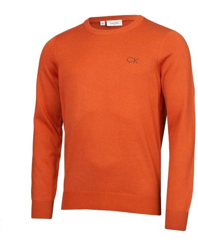 Calvin Klein Tour Sweater - Orange