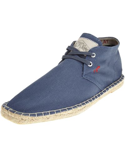 Replay Front Navy Boat Shoe Gmf16.002.c0002t.040 10 Uk - Blue