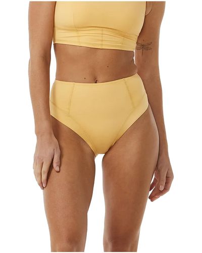 Rip Curl Mirage Ultimate High Cheeky Womens Size - L - Metallizzato
