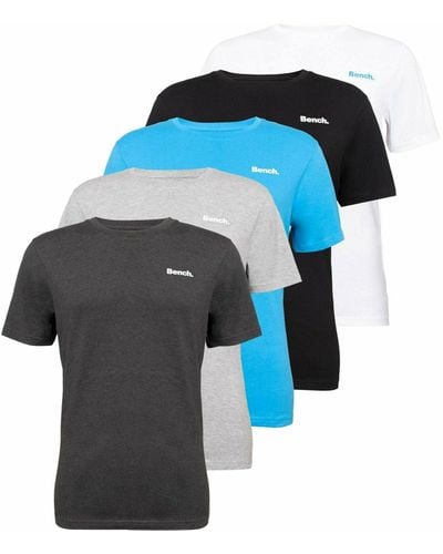 Herren-T-Shirt und Polos von Bench in Blau | Lyst DE