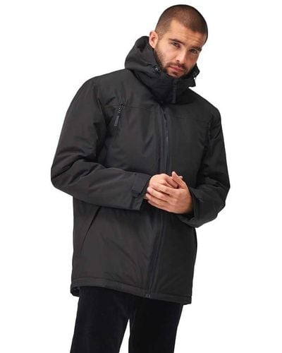 Regatta S Larrick Insulated Waterproof Winter Jacket - Black