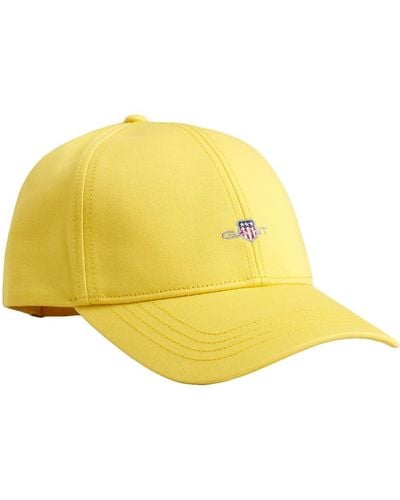 GANT Shield HIGH Cap Baseballkappe - Gelb