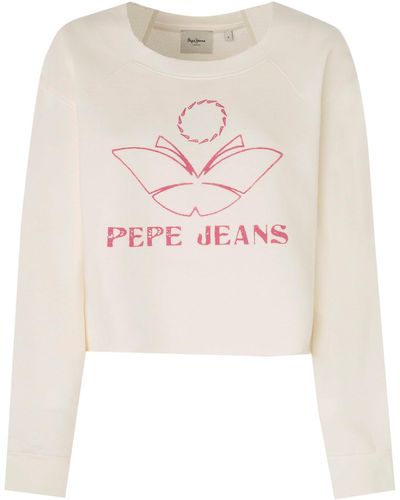 Pepe Jeans Lorelai Sweatshirt Voor - Roze