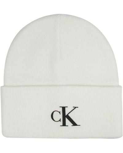 Calvin Klein Cuff Hat - White