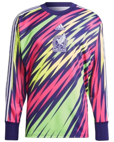 adidas 2022-2023 Mexico Goalkeeper Icon Jersey Purple - Pink