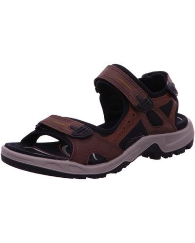 Ecco Yucatan Sandals Size - Brown
