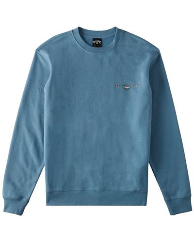 Billabong Short Sands Crew Fleece Sweatshirt Hooded - Blue
