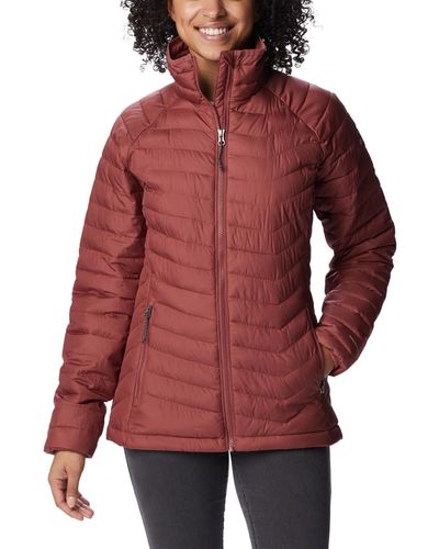Columbia Powder Lite Insulated Jacket - Red