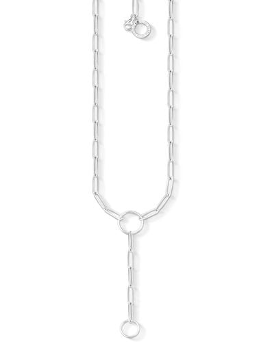 Thomas Sabo Silver Y-shaped Necklace X0276-001-21-l50 - Metallic